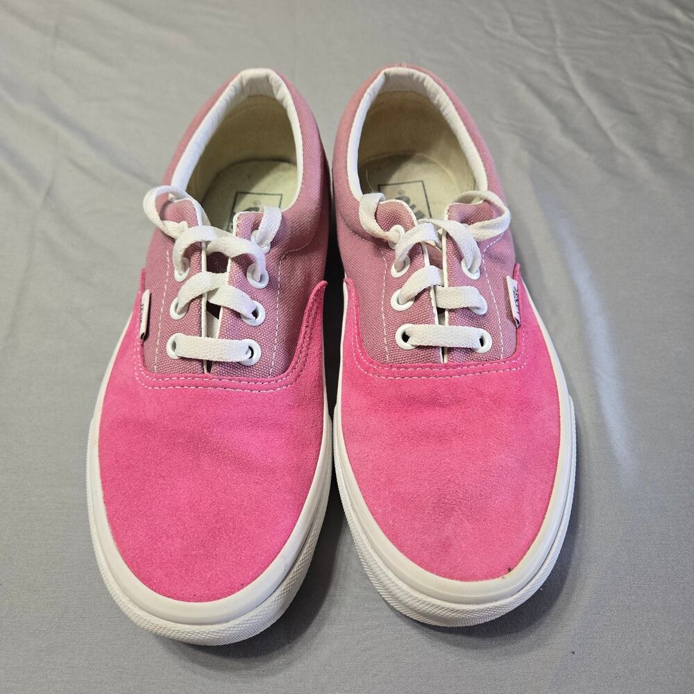 Vans Era Retro Sport Two-Tone Pink Suede & Canvas Skate Shoes